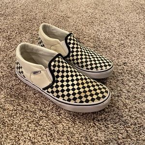 Checkered Vans